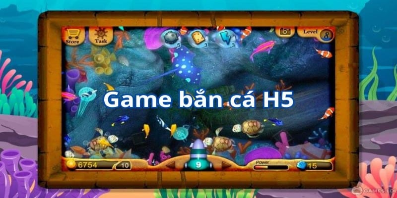 Bắn cá h5 - Trải nghiệm trò chơi săn bắt thú vị không thể bỏ qua 1 Bắn Cá H5 – Kiếm Tiền Thật Dưới Đáy Đại Dương Cùng Nohu90