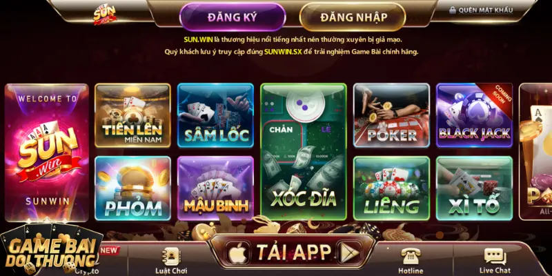 Cách chơi game bài tiến lên Sunwin không thua