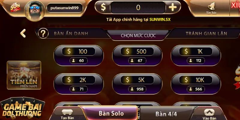 Mẹo đánh game bài tiến lên khi còn ít lá