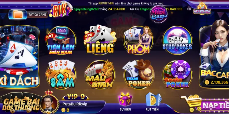 Ưu điểm game bài Tiến Lên miền nam Rikvip